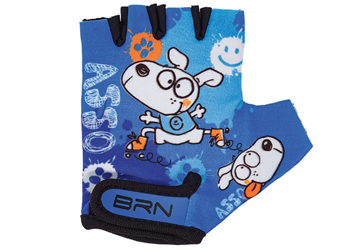 BRN Guanti Asso-blu